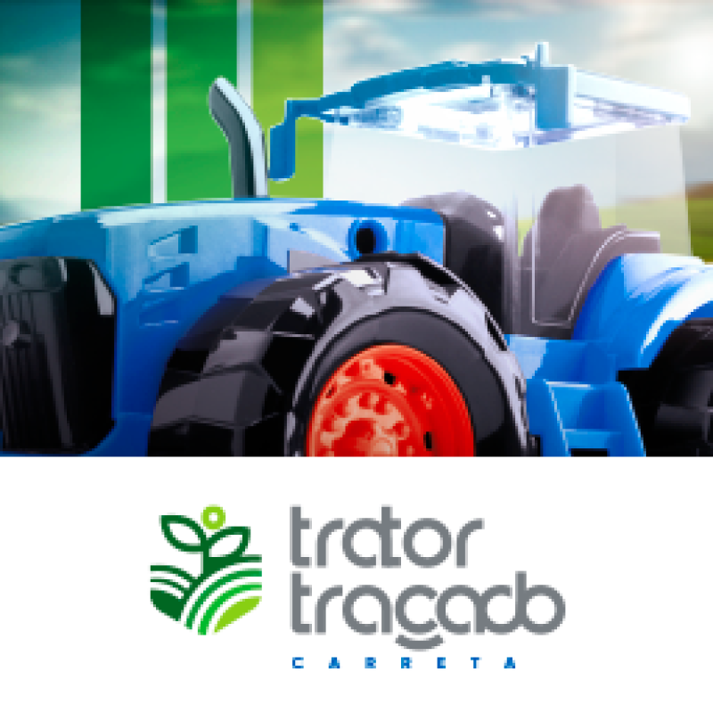 TRATOR TRAÇADO - CARRETA