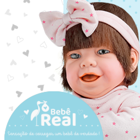 BEBE REAL COM CABELO