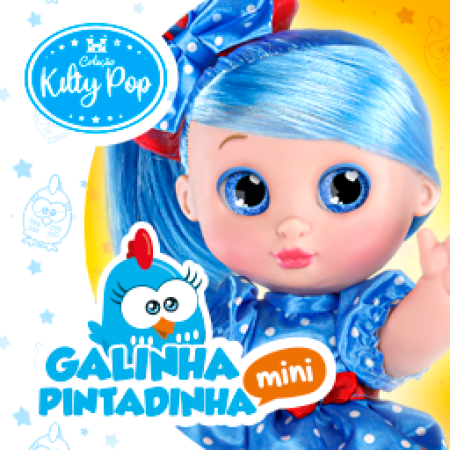 KILTY POP - GALINHA PINTADINHA MINI