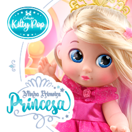 KILTY POP - MINHA PRIMEIRA PRINCESA - PINK