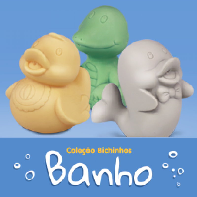 COLECAO BICHINHOS PARA BANHO - SOLTOS