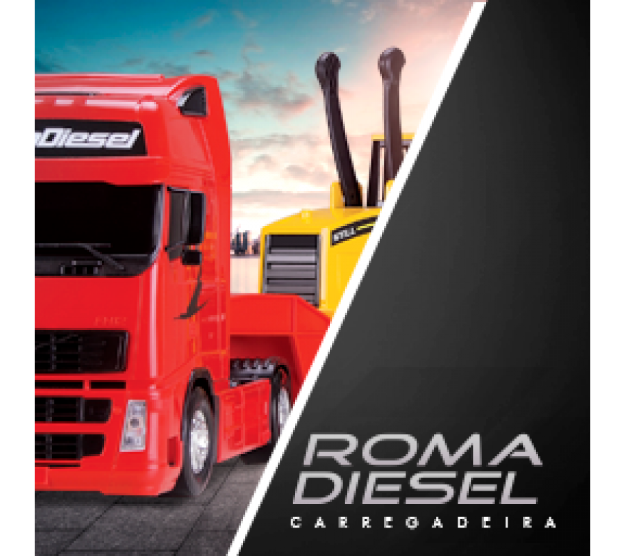 Carreta Roma Diesel Carregadeira - Roma - A sua Loja de Brinquedos, 10%  Off no Boleto ou PIX