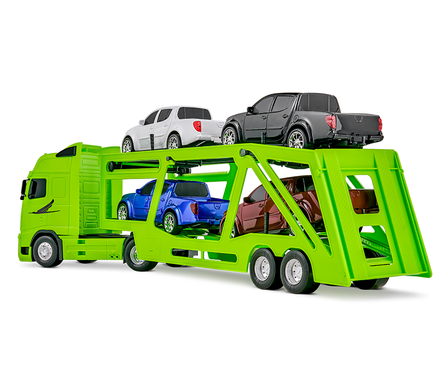 Caminhão de Brinquedo - Roma Diesel RX Cegonheira - Roma -  superlegalbrinquedos