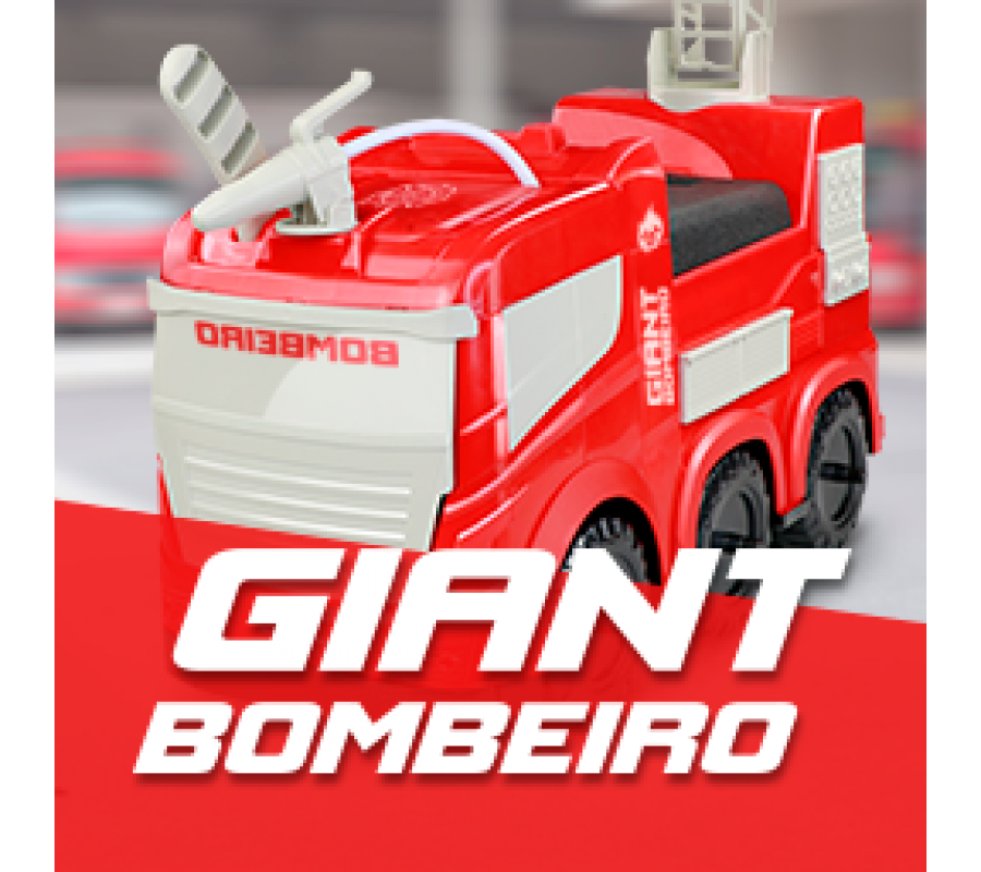 Brinquedos - Caminhão Com Assento Giant Bombeiro - Roma Brinquedos - Loja  Virtual